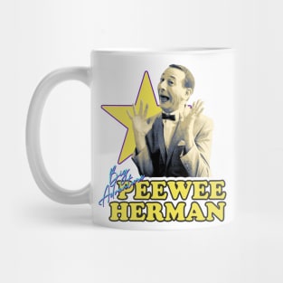 Peewee Herman Star Mug